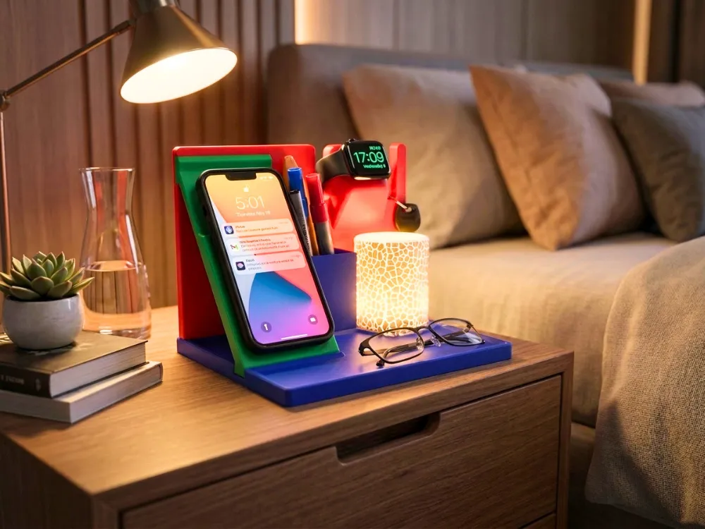 Apple iPhone 18 Series Bedside Organizer Station, photo 4 of 4 - Apple iPhone 18 Series Bedside Organizer Station Tools