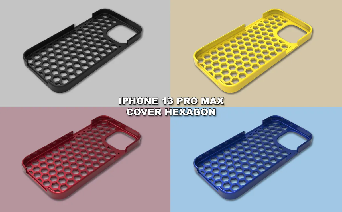 iPhone 13 Pro Max Hexagon Case, photo 2 of 4 - iPhone 13 Pro Max Hexagon Case Tools