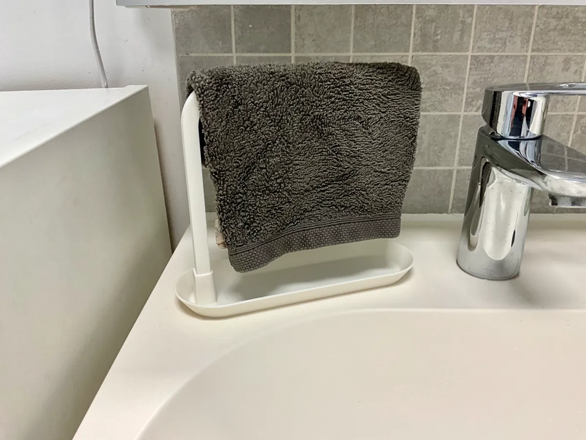 washcloth holder