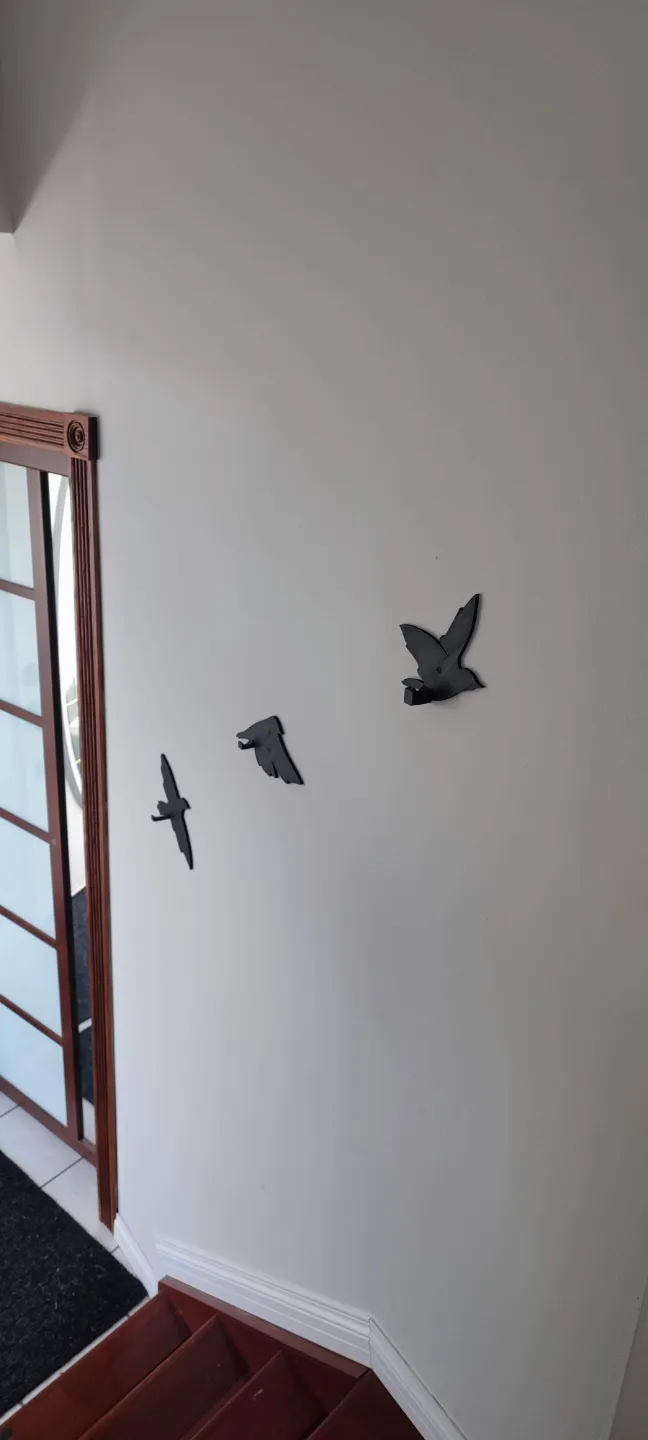 Bird Silhouette Wall Hangers
