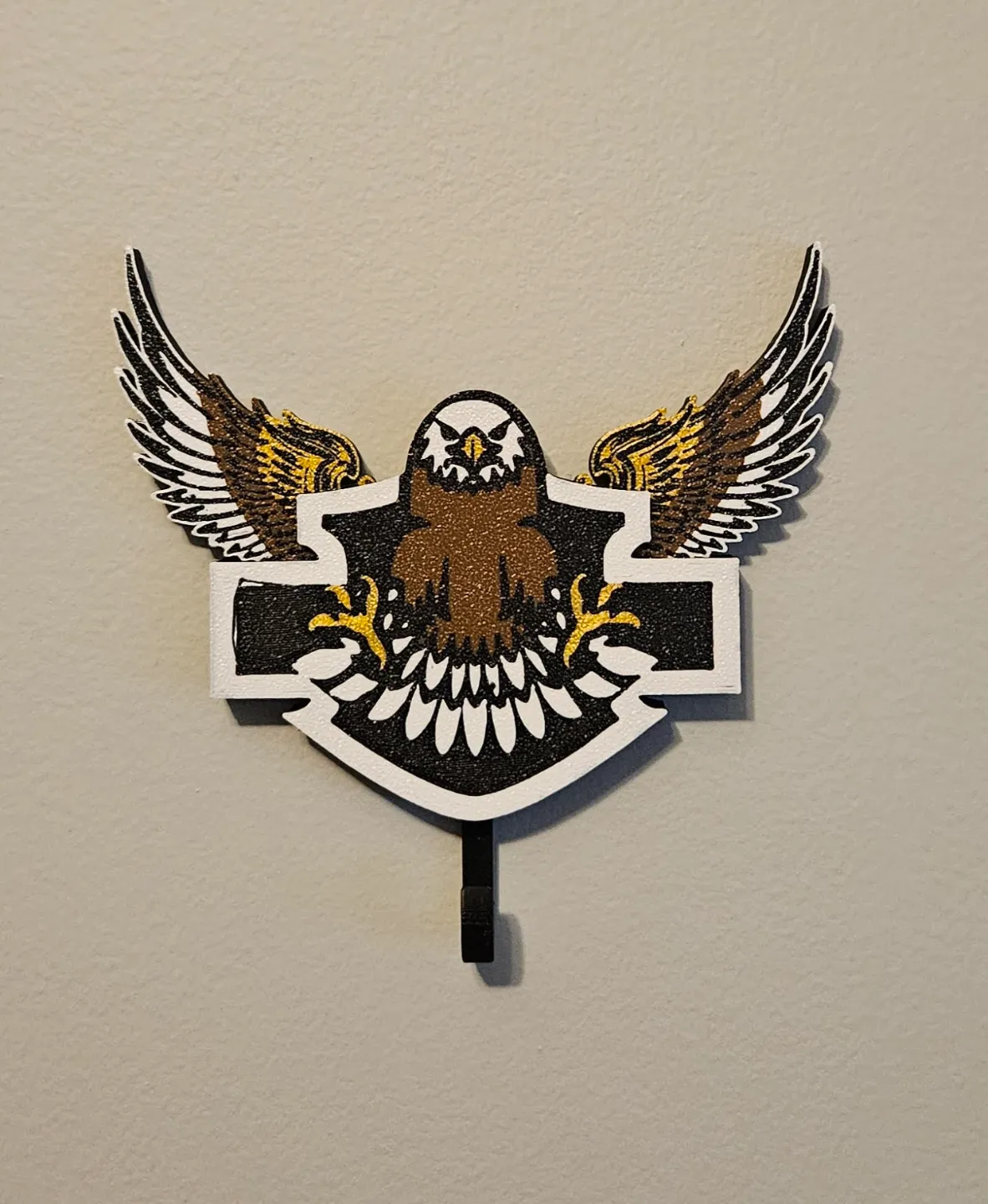 Bar and Shield Eagle key hanger for your Harley - Decor, in stock in India