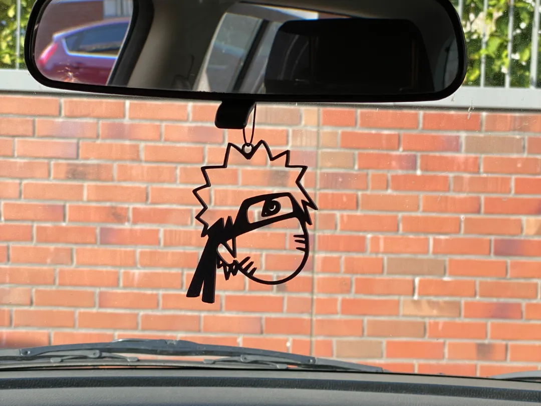 Naruto Car Accessory for rear view mirror charm - Dashboard & Console Accessories, in stock