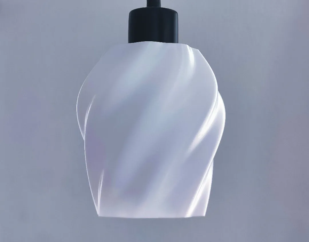 Twisted Waves Lampshade