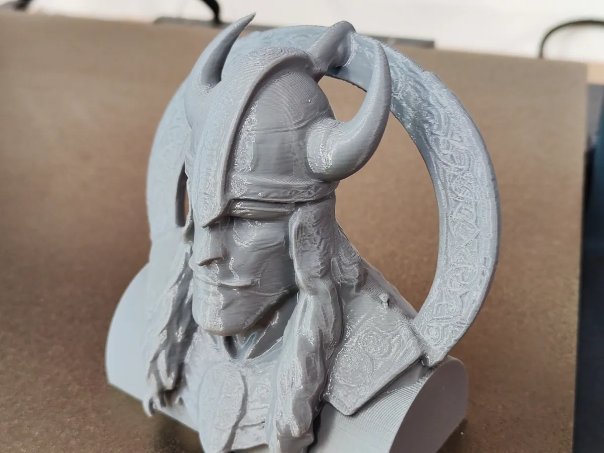 Viking Bust, photo 3 of 4 - Viking Bust Art