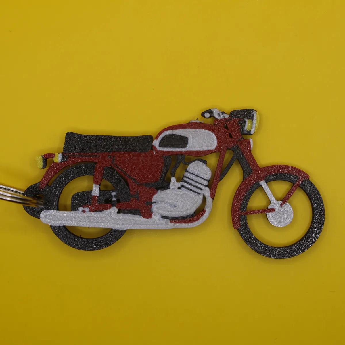 Motorcycle keychain Jawa 350/634 - moped, photo 2 of 2 - Motorcycle keychain Jawa 350/634 - moped Art