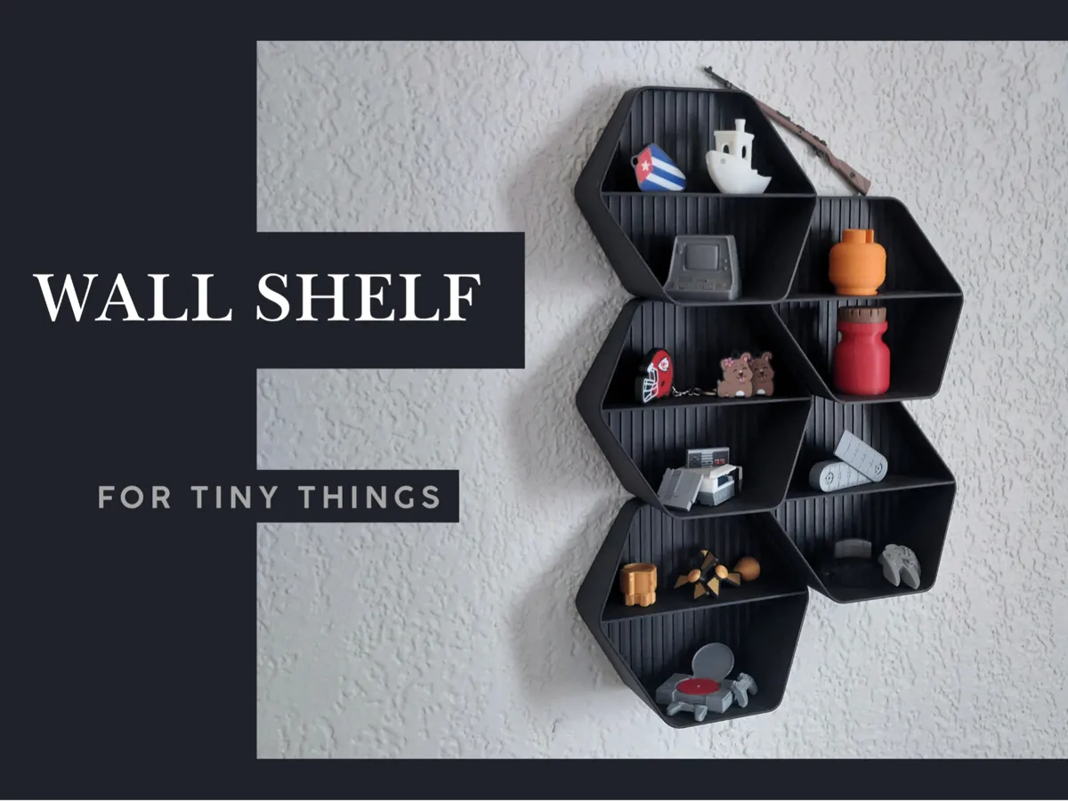 Wall Shelf for Miniatures