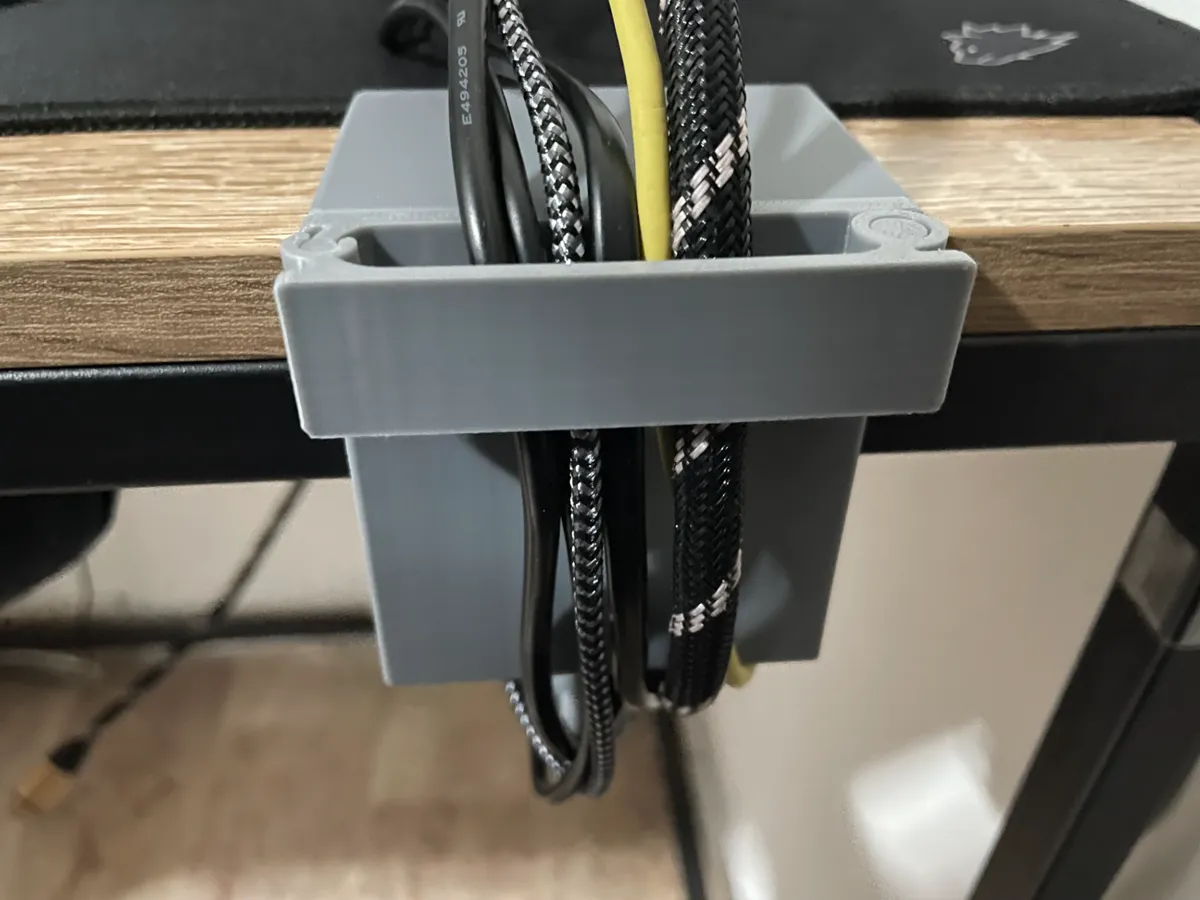 Desk Cable Organizer., photo 4 of 4 - Desk Cable Organizer. Mobile & Device Accessories
