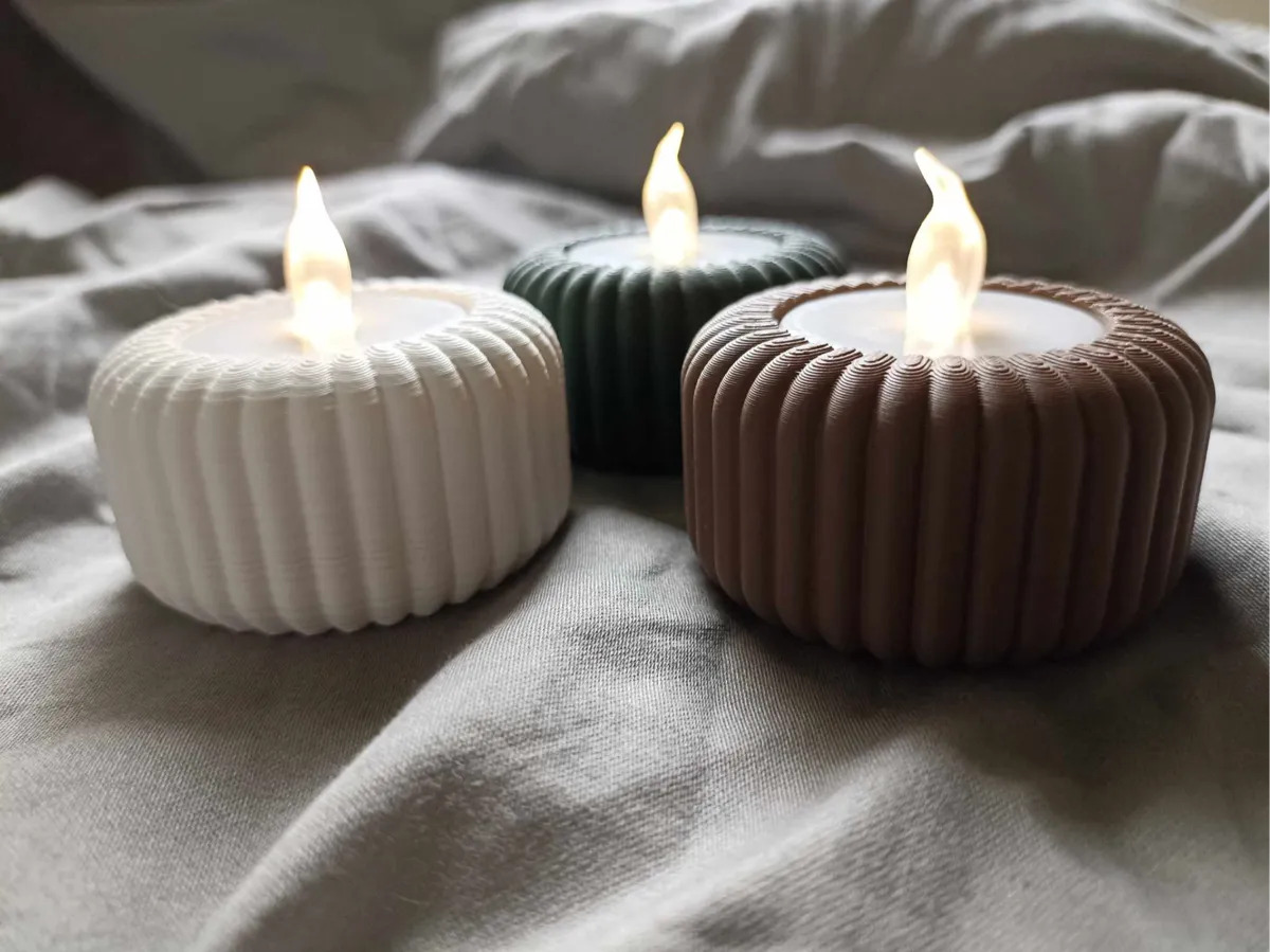 Tealight candle holders