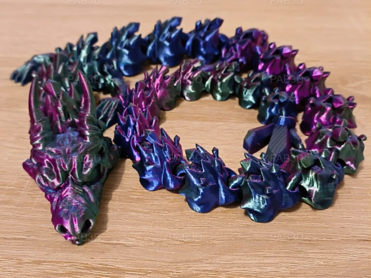 Articulated Flexi Dragon Gem