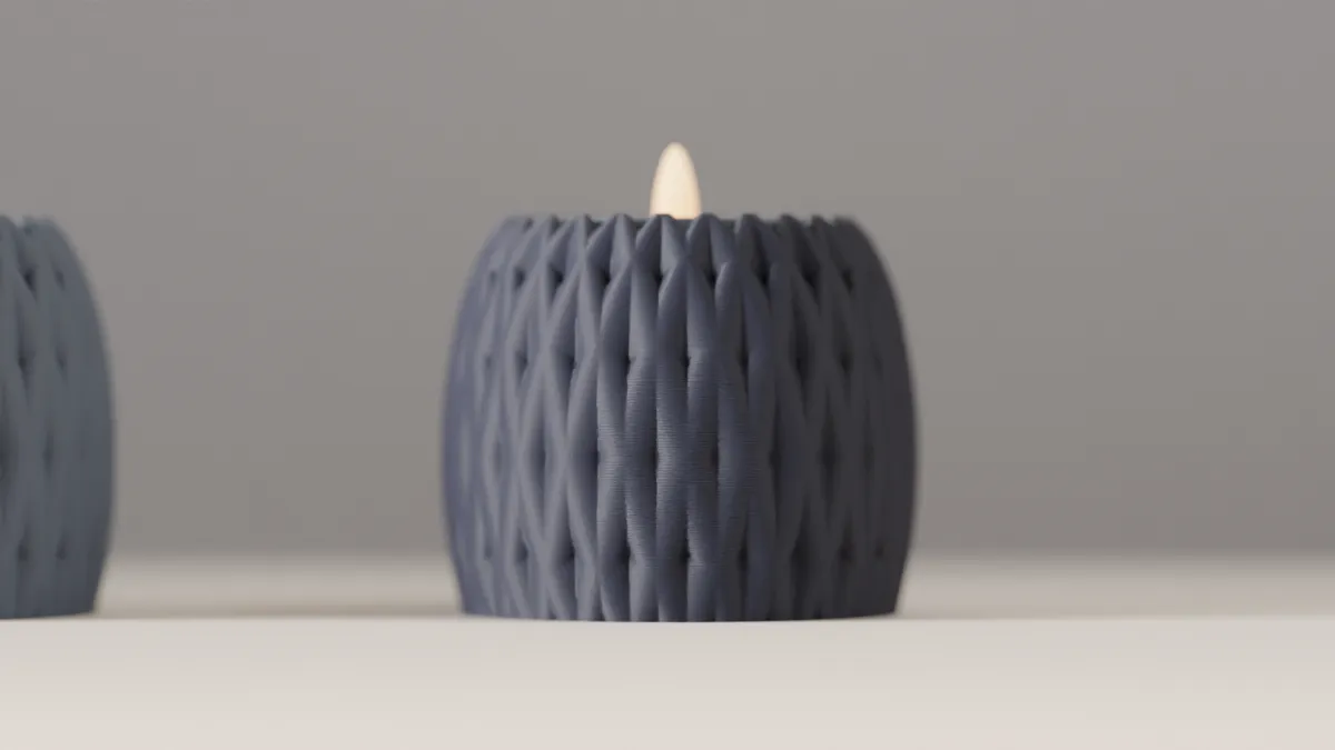 LED Candle Holder. Elegant Tealight., photo 2 of 4 - LED Candle Holder. Elegant Tealight. Home Decor Items