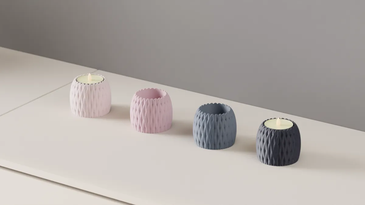 LED Candle Holder. Elegant Tealight., photo 3 of 4 - LED Candle Holder. Elegant Tealight. Home Decor Items