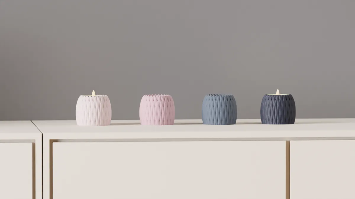 LED Candle Holder. Elegant Tealight., photo 4 of 4 - LED Candle Holder. Elegant Tealight. Home Decor Items