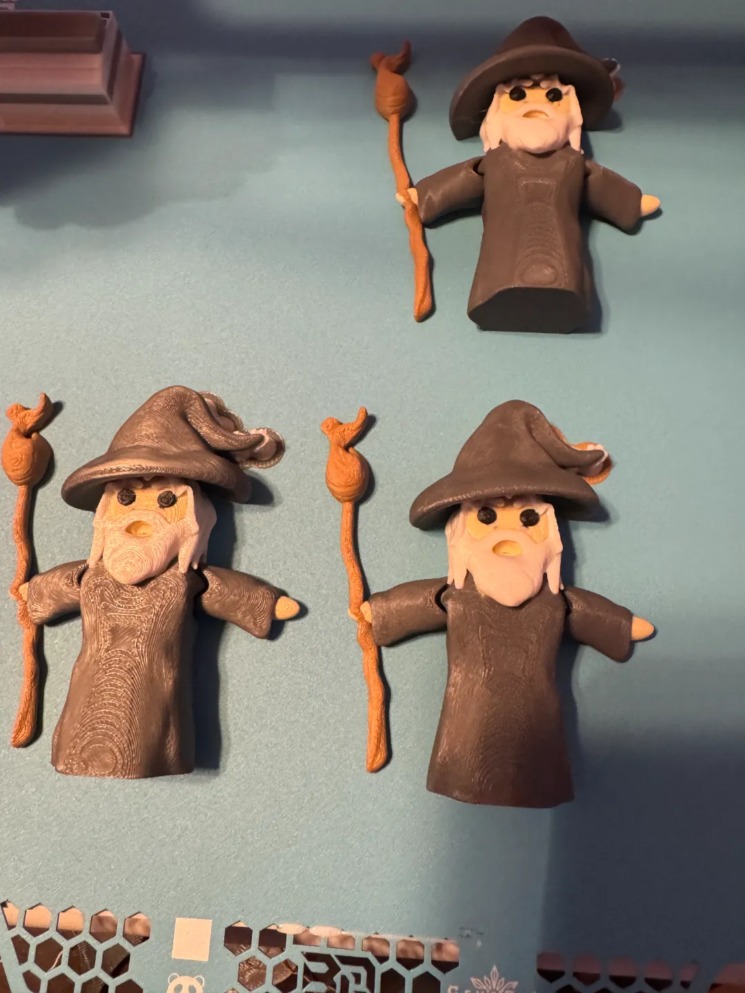 Gandalf with Articulated Arms, photo 3 of 3 - Gandalf with Articulated Arms Art
