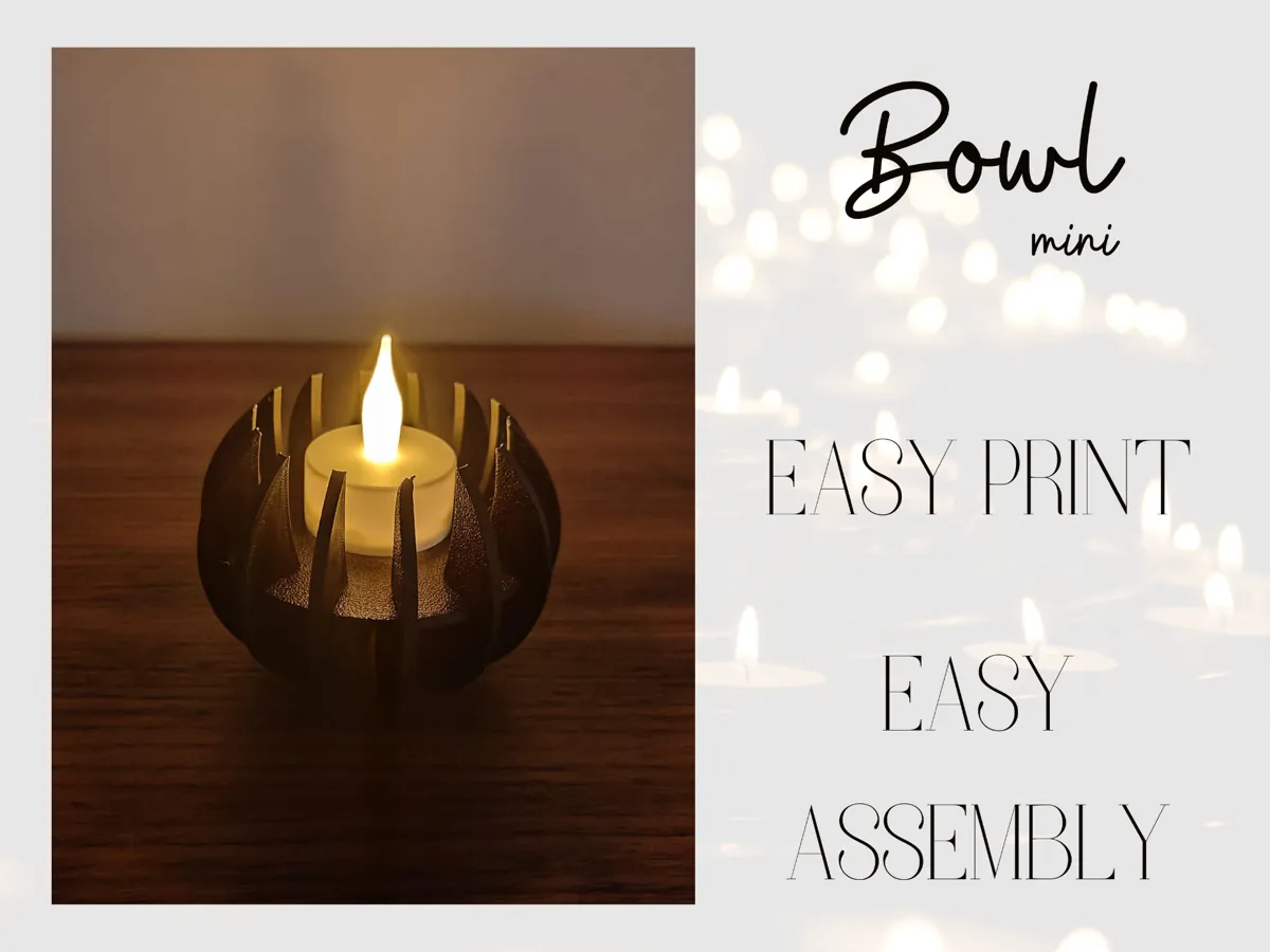 Modern Candlelight Collection: Bowl mini - Plates, Bowls & Serving Trays, in stock