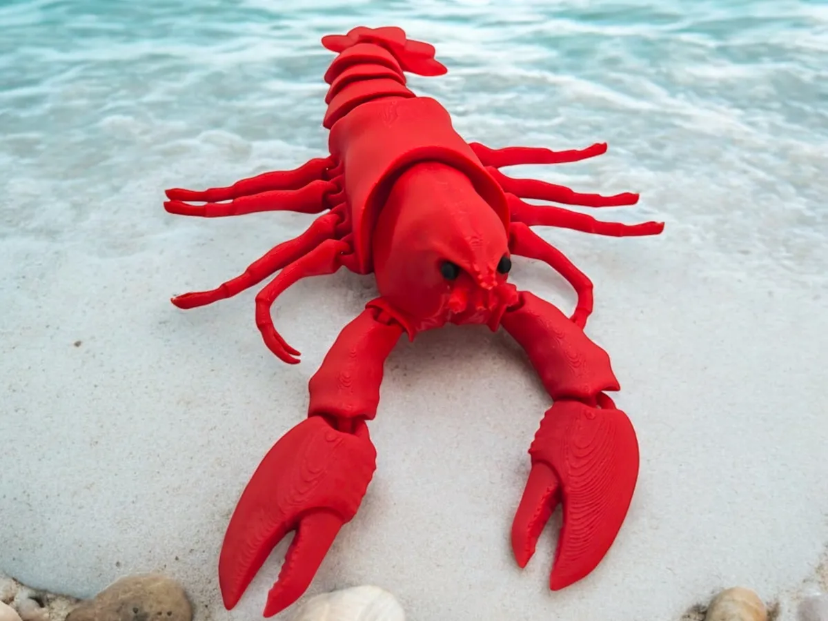 Articulated Lobster, Fun, Poseable