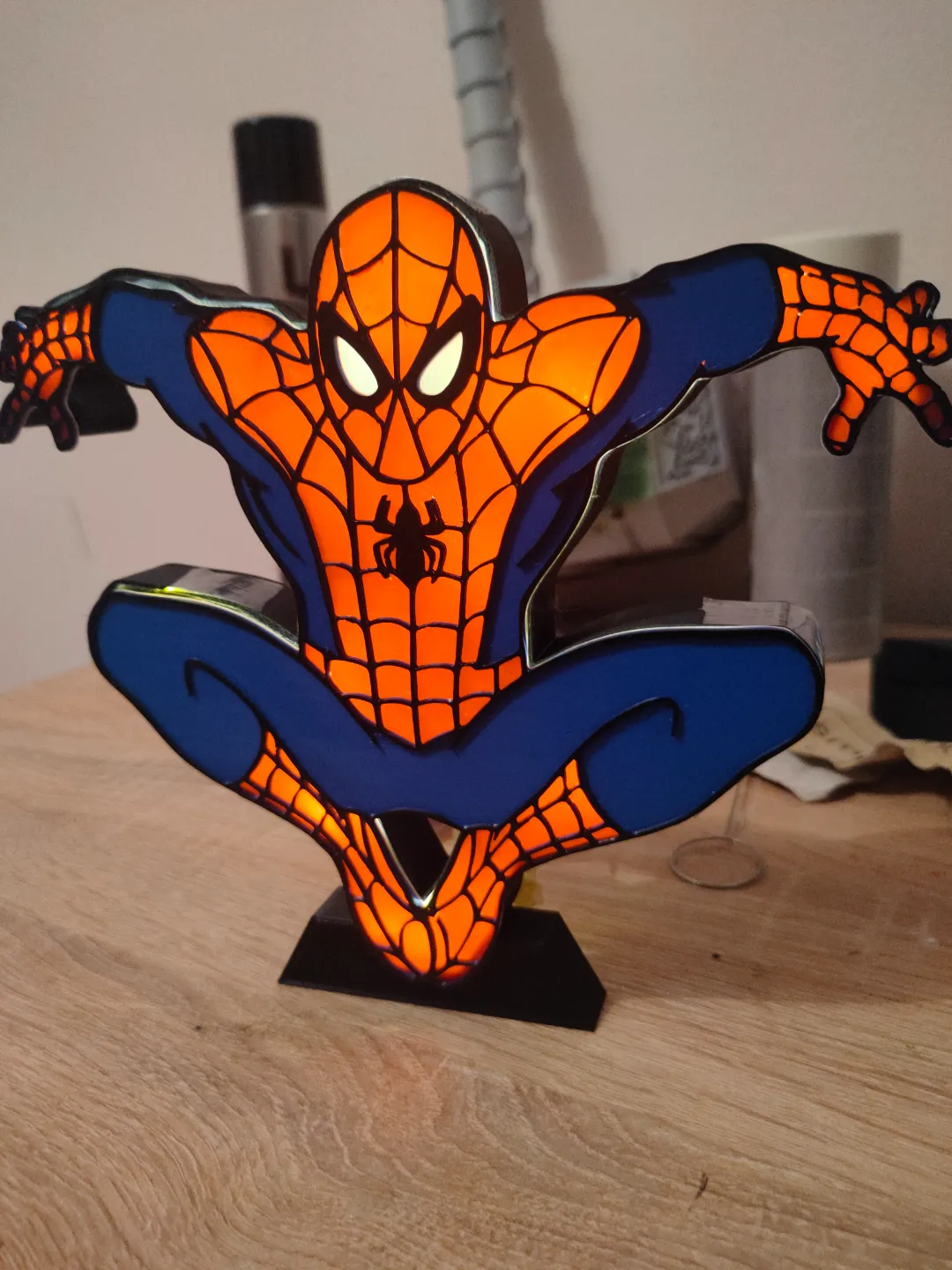 Spiderman lightbox with or without