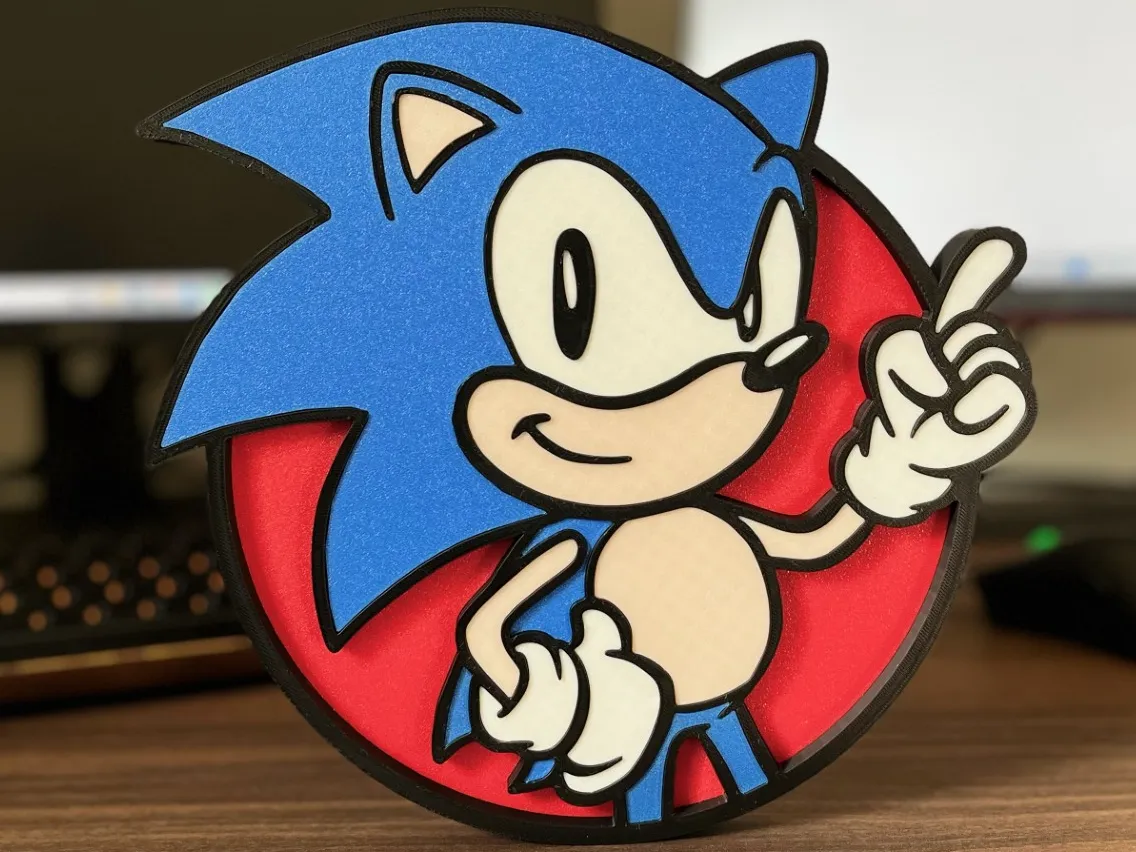 SONIC the HEDGEHOG Wall Decor