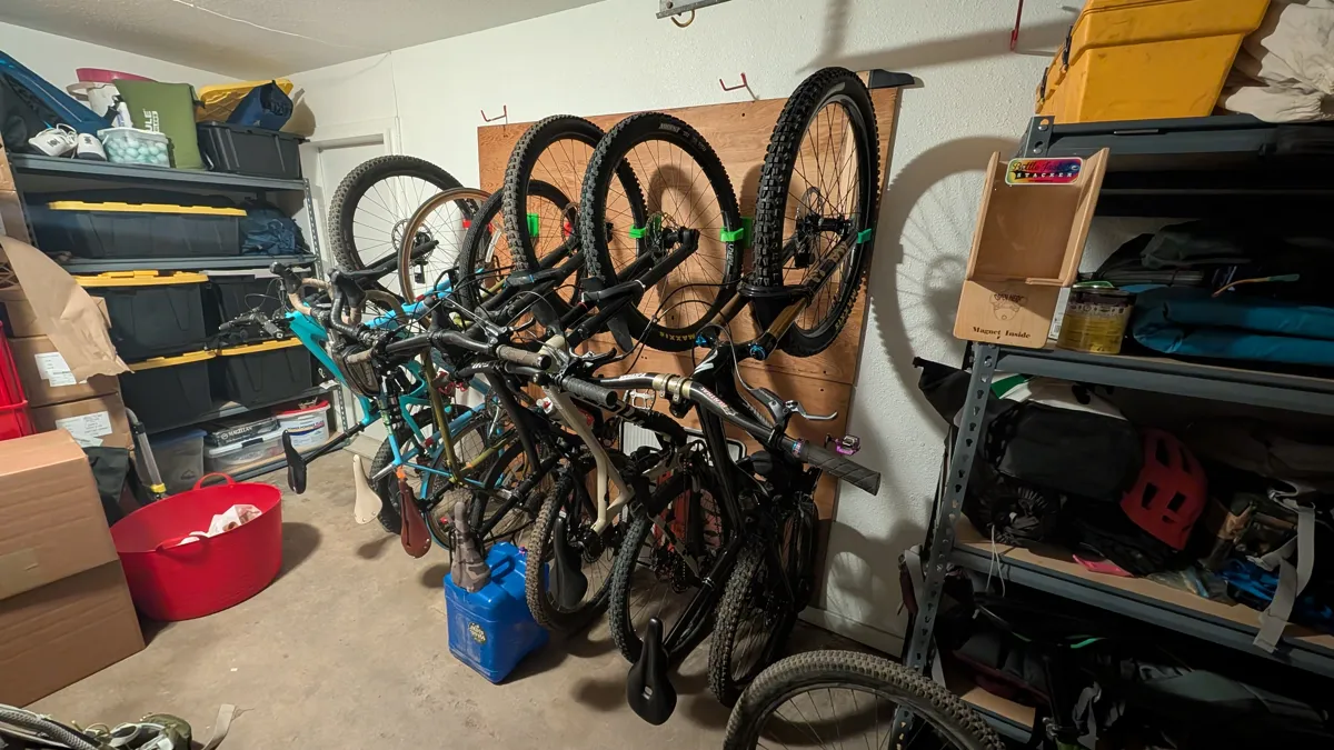 Vertical Wall Mount Bike Rack, Minimalist Strong, photo 4 of 4 - Vertical Wall Mount Bike Rack, Minimalist Strong Cycling
