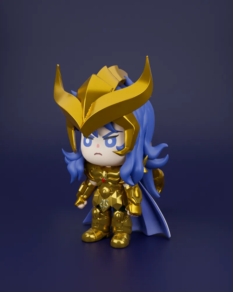Chibit 111 : Gold Saint Scorpio Milo (SaintSeiya), photo 3 of 4 - Chibit 111 : Gold Saint Scorpio Milo (SaintSeiya) Car & Vehicle