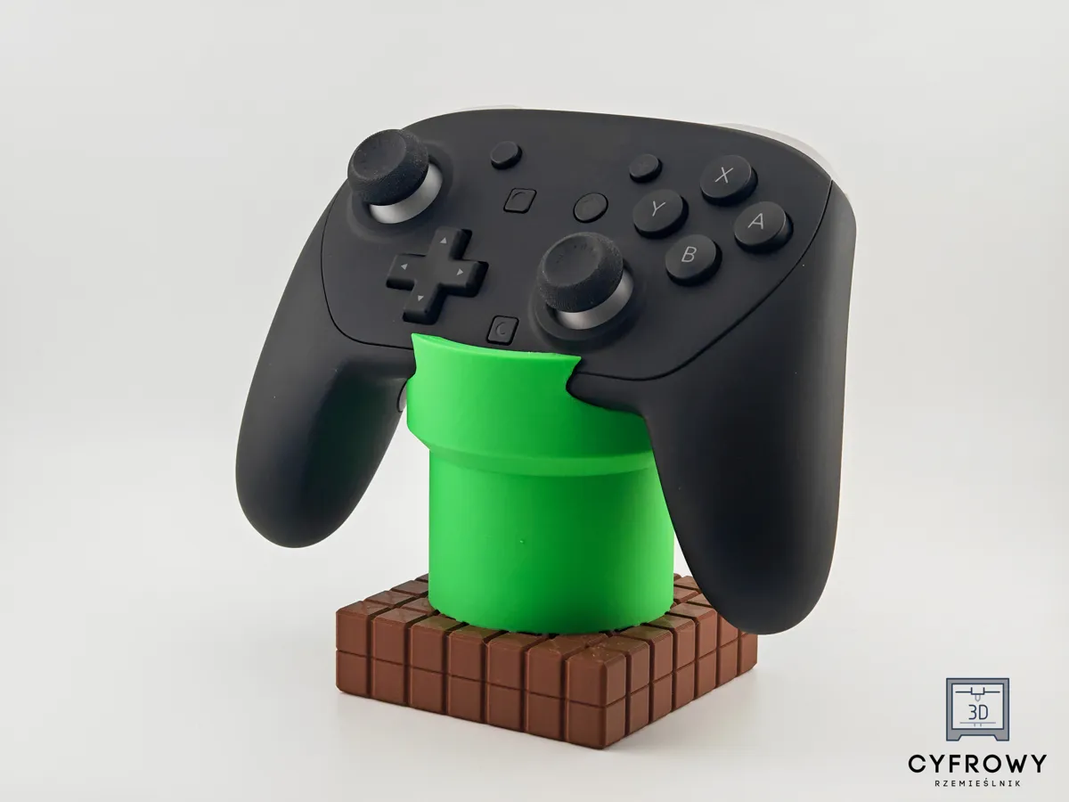 Nintendo Switch 2 Pro Controller Stand Mario Pipe, photo 4 of 4 - Nintendo Switch 2 Pro Controller Stand Mario Pipe Gaming Accessories