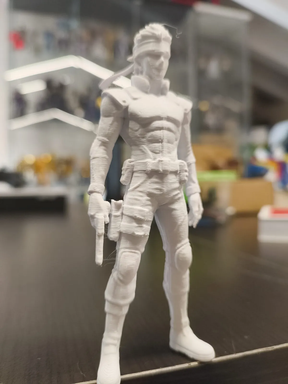 Solid Snake Style, figure, photo 3 of 4 - Solid Snake Style, figure Figurines & Collectibles