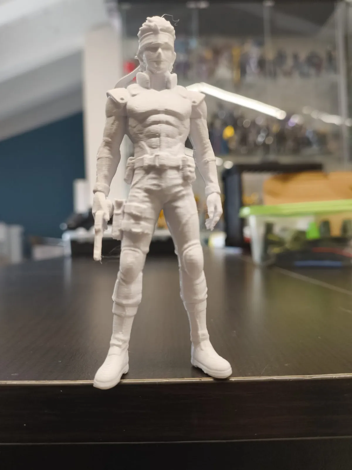 Solid Snake Style, figure, photo 4 of 4 - Solid Snake Style, figure Figurines & Collectibles