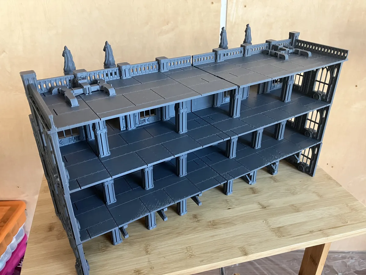 Imperial Palace Wargame Terrain, photo 4 of 4 - Imperial Palace Wargame Terrain Miniatures