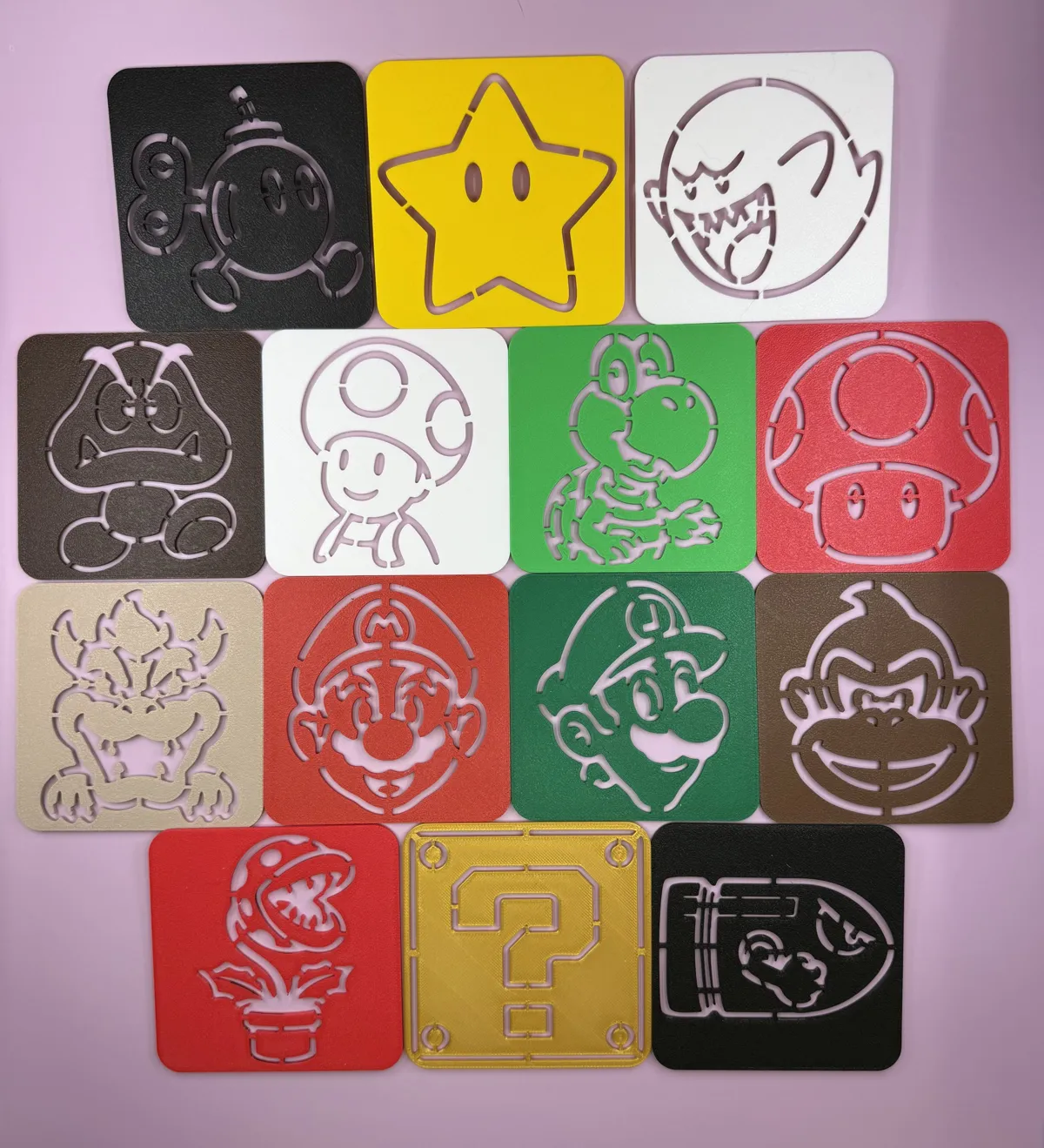 Mario - drawing stencil for kids, photo 4 of 4 - Mario - drawing stencil for kids Art & Craft Supplies