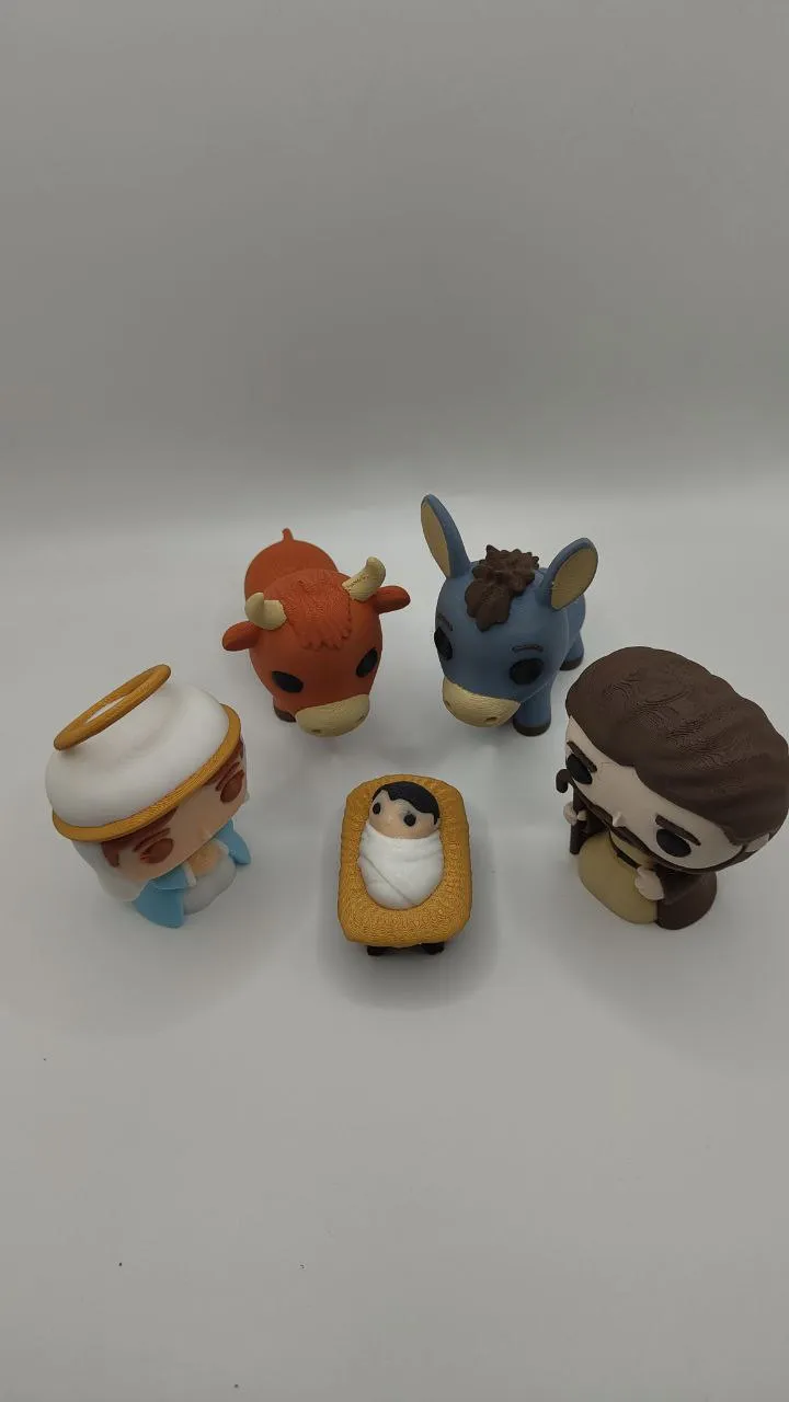 "Nativity Scene - Funko Pop Style", photo 3 of 4 - "Nativity Scene - Funko Pop Style" Spiritual & Festive