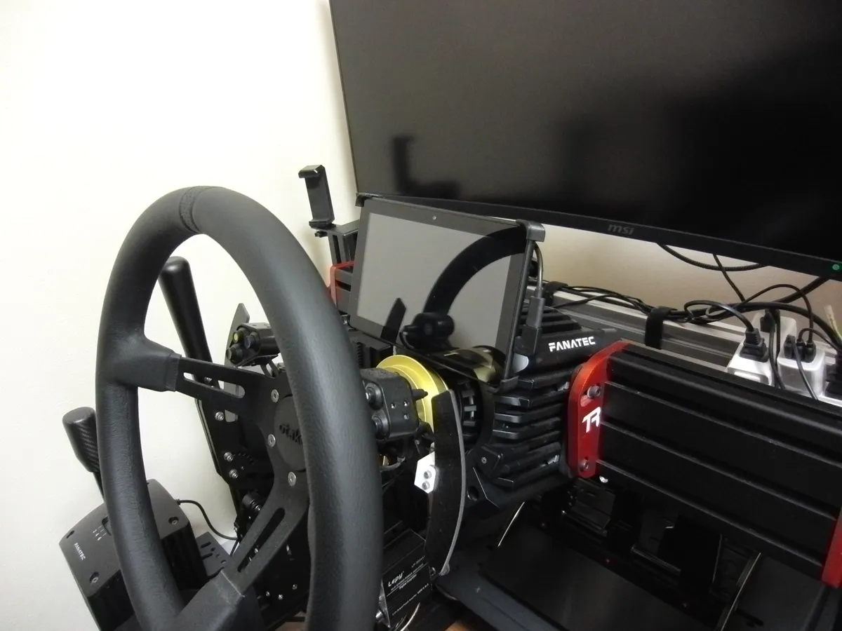 Kindle fire7 tablet Mount for Fanatec Dashboard
