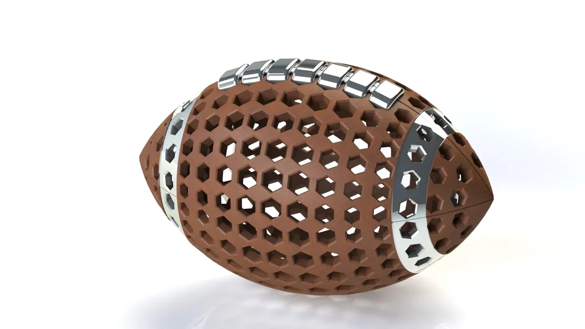 AIRLESS AMERICAN FOOTBALL, photo 3 of 4 - AIRLESS AMERICAN FOOTBALL Sports & Fitness