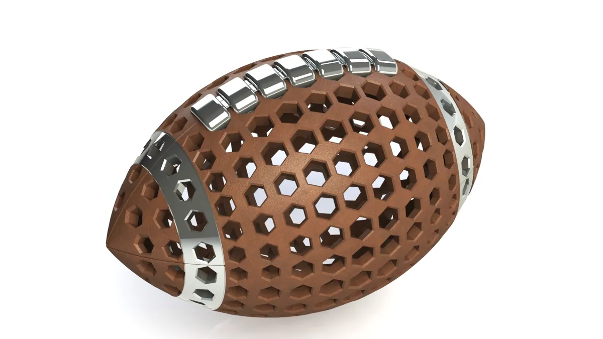 AIRLESS AMERICAN FOOTBALL, photo 4 of 4 - AIRLESS AMERICAN FOOTBALL Sports & Fitness