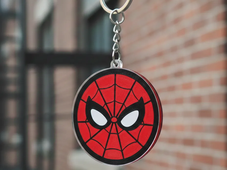 spiderman keychain