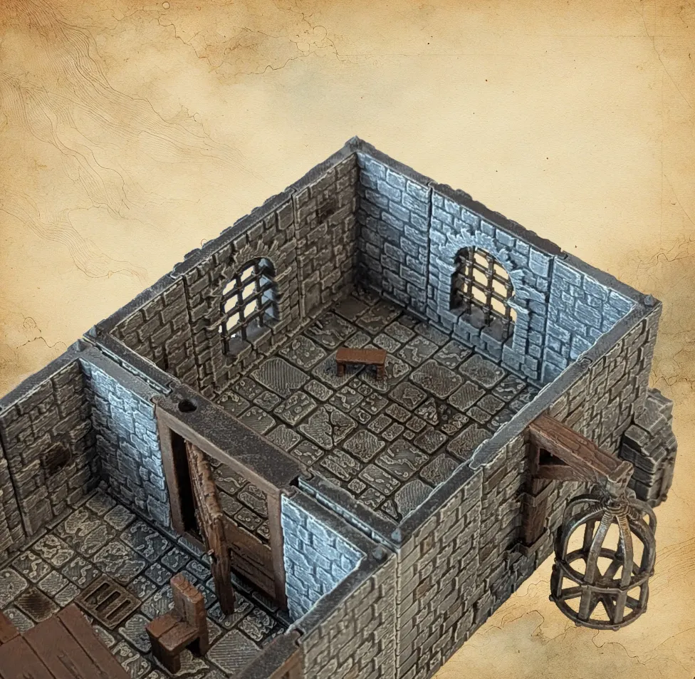Village oublié 1E - La prison, photo 4 of 4 - Village oublié 1E - La prison Home Decor Items