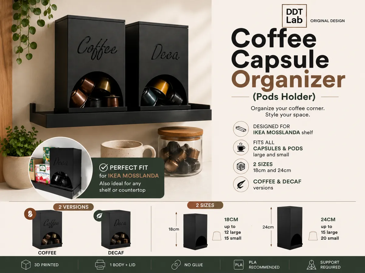 Coffee Capsule Organizer (Pods Holder)
