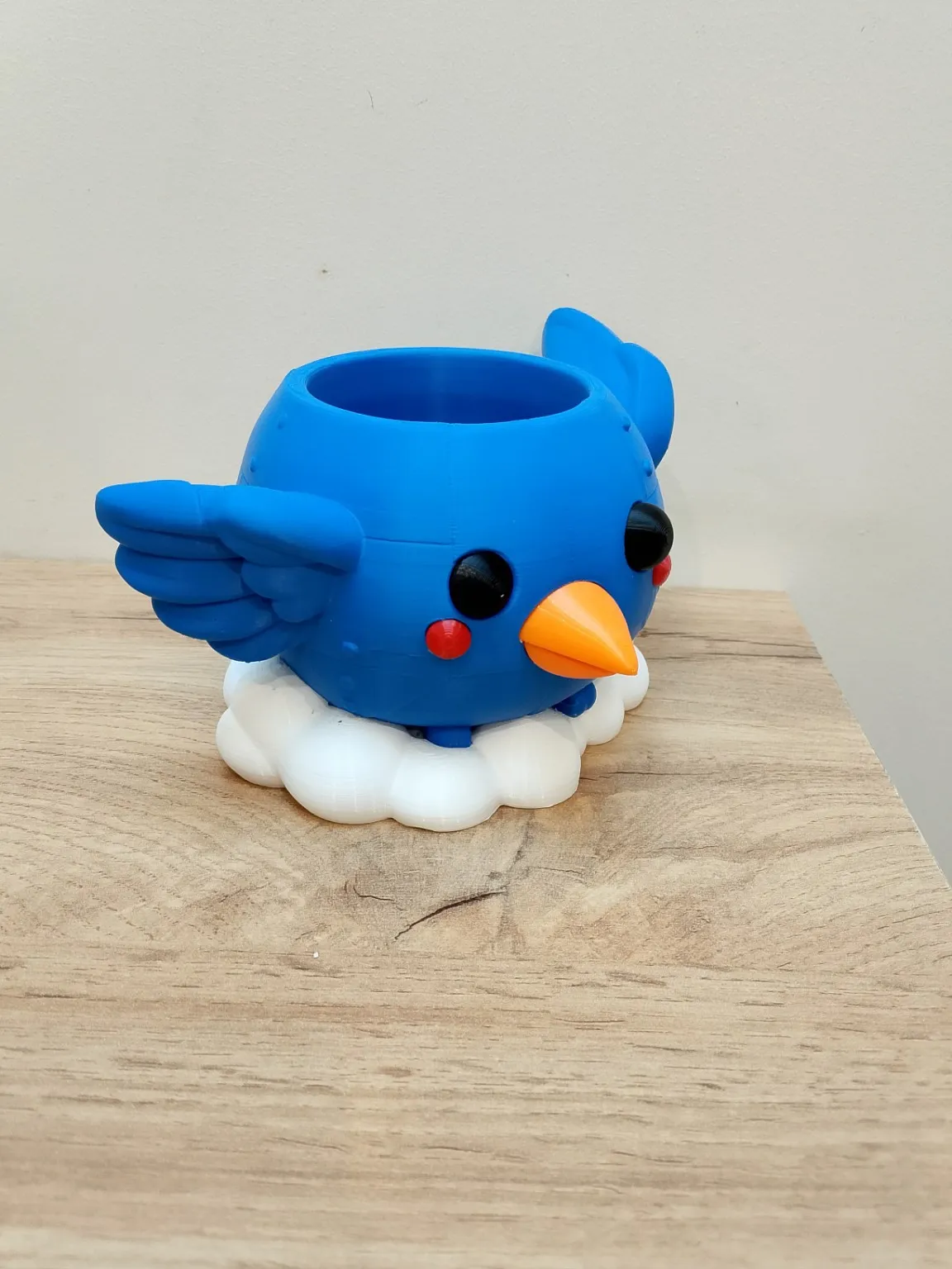 Cloudy Bird Planter, photo 2 of 4 - Cloudy Bird Planter Garden & Outdoor
