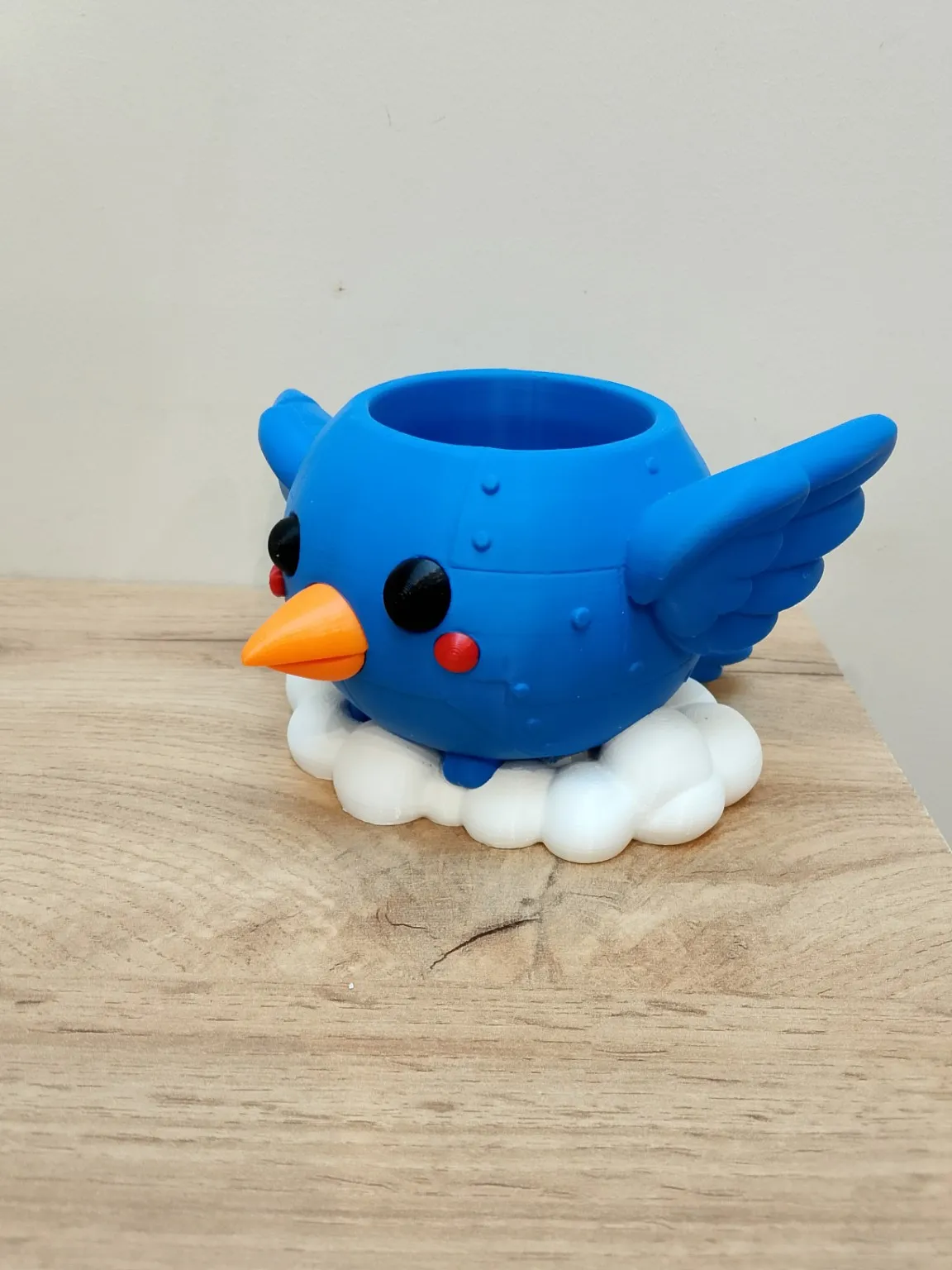 Cloudy Bird Planter, photo 3 of 4 - Cloudy Bird Planter Garden & Outdoor