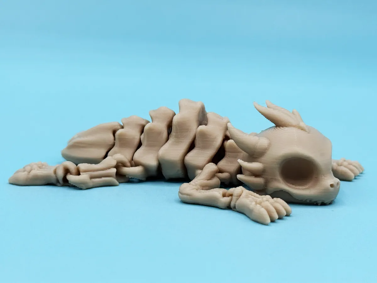 Mini articulated skeleton dragon, photo 2 of 2 - Mini articulated skeleton dragon Fidget & Sensory Toys
