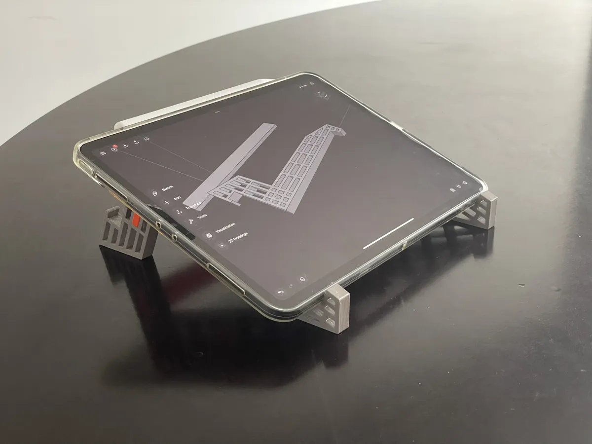 iPad stand 2in1