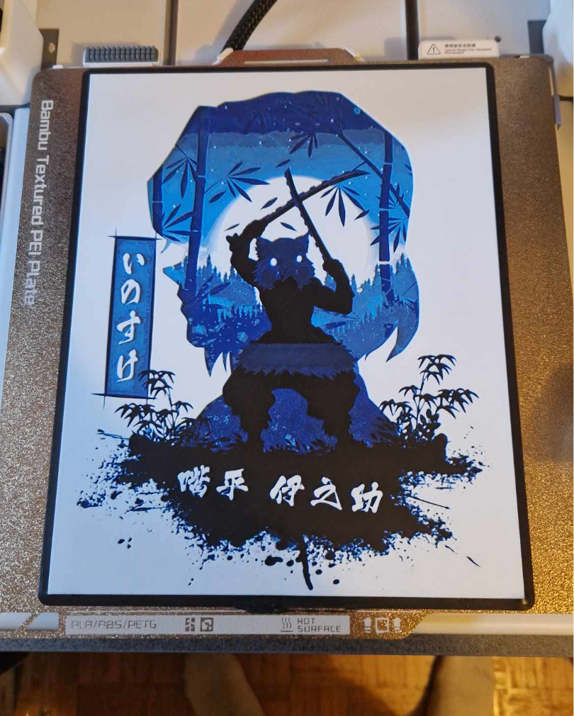 Demon Slayer Hueforge - Photo Art & Lithophanes, in stock in India