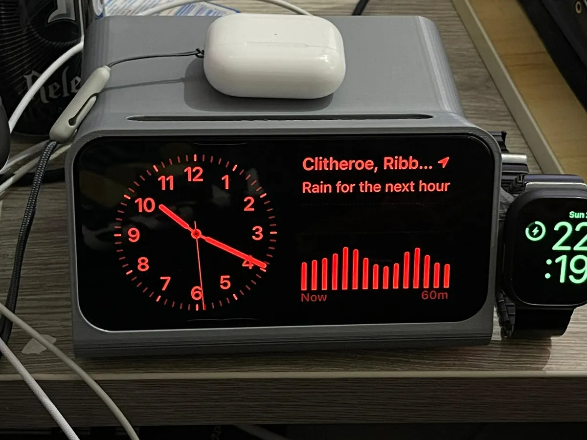 iPhone Pro Max, Watch and AirPods Standby Dock - Decor, in stock in India