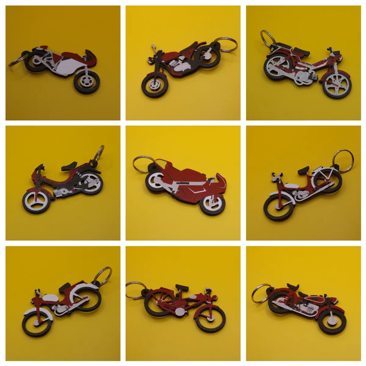 Motorcycle, scooter, moped, motorbike keychain 50+, photo 3 of 4 - Motorcycle, scooter, moped, motorbike keychain 50+ Art