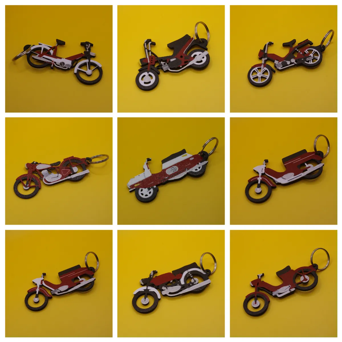 Motorcycle, scooter, moped, motorbike keychain 50+, photo 4 of 4 - Motorcycle, scooter, moped, motorbike keychain 50+ Art