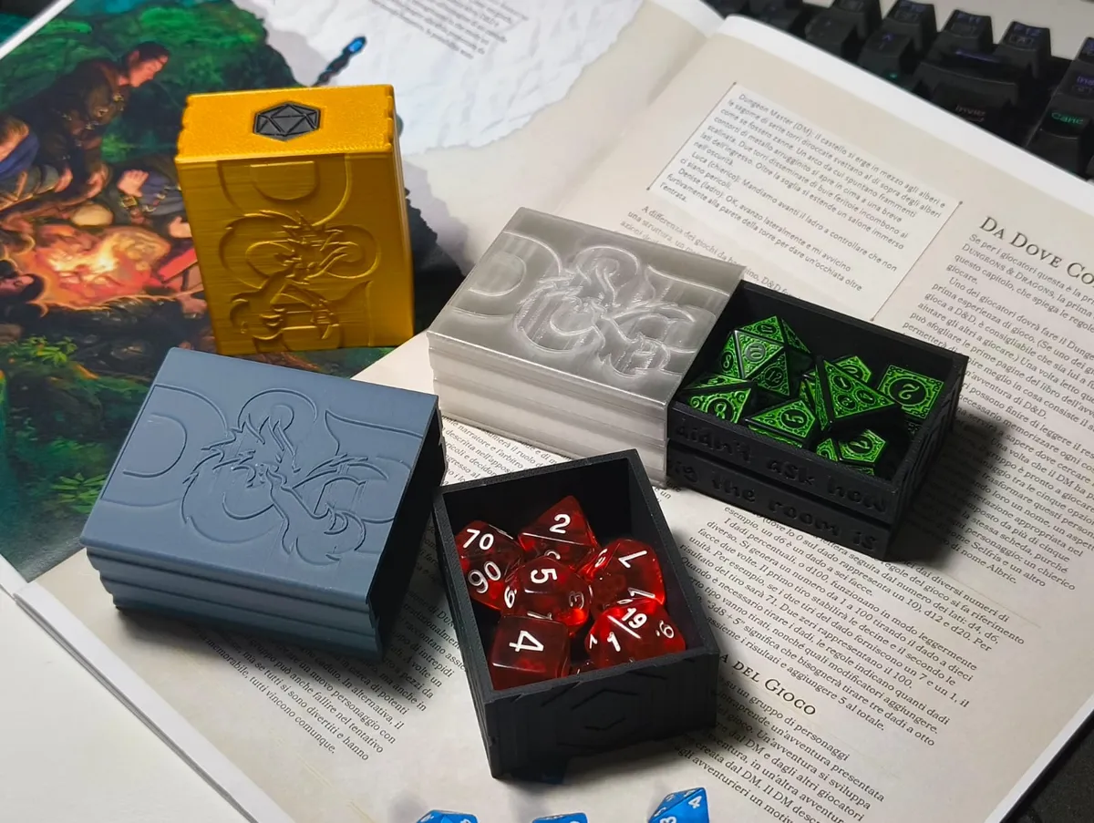 Dnd Dice Set BOX, photo 2 of 4 - Dnd Dice Set BOX Toys & Games