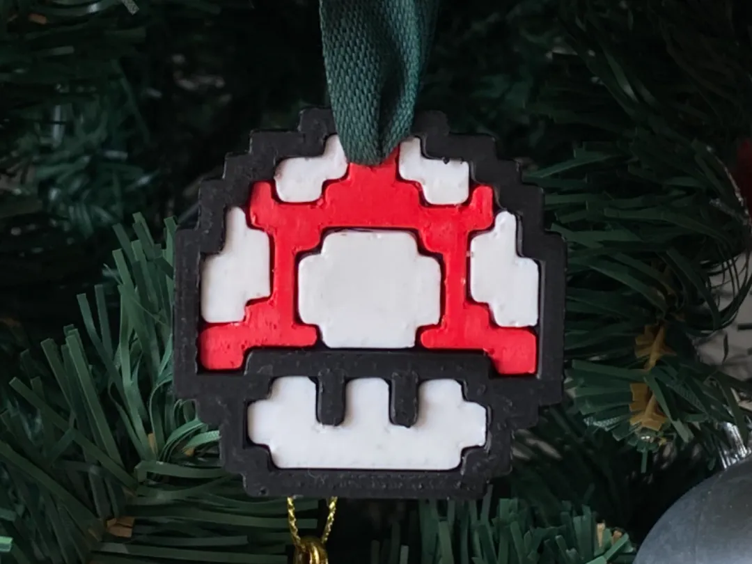 2/9 Retro 8Bit Xmas Tree 1UP Pixel Holiday Charm - Decor, in stock in India
