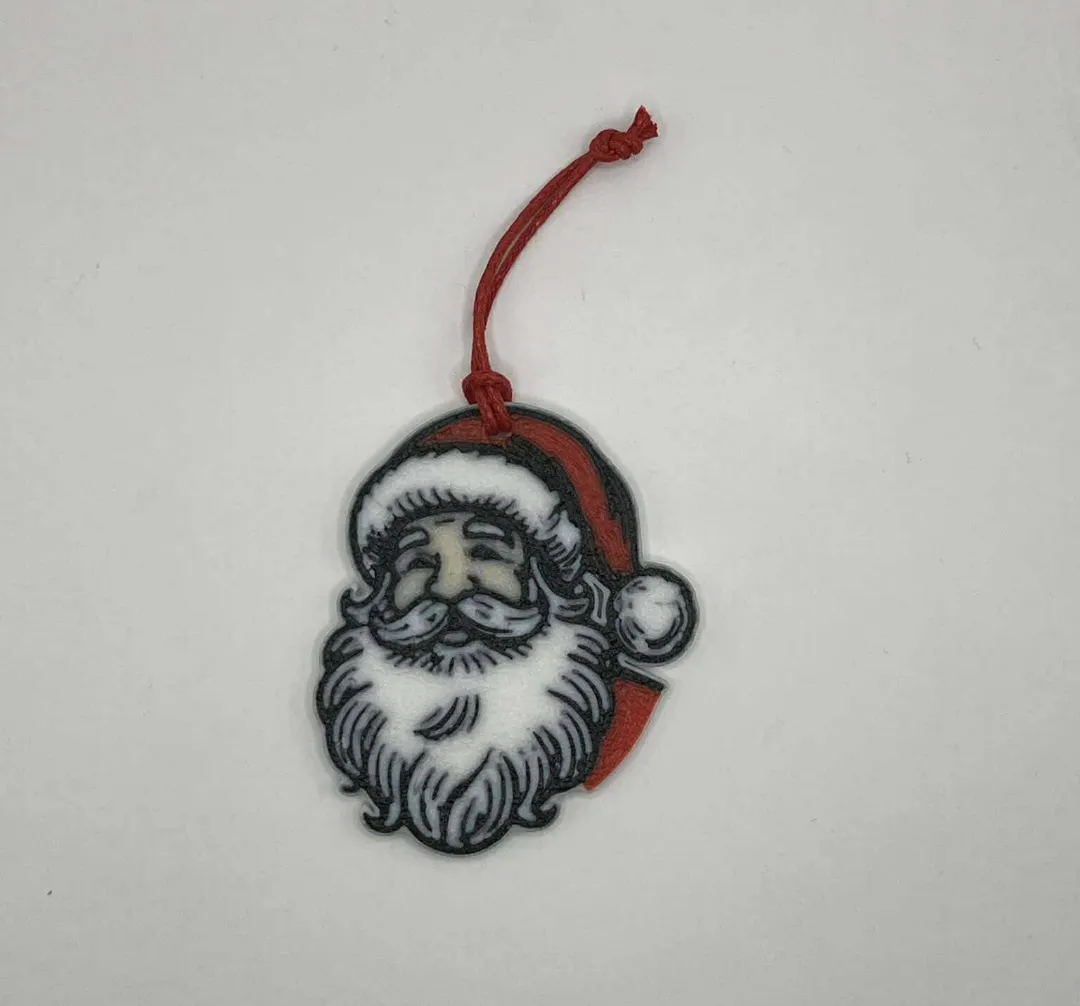 Santa Claus Keychain and Ornament - Photo Keychains, in stock in India