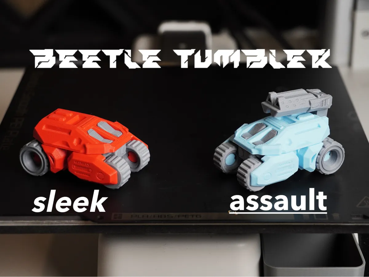 Beetle Tumbler - Model Kit