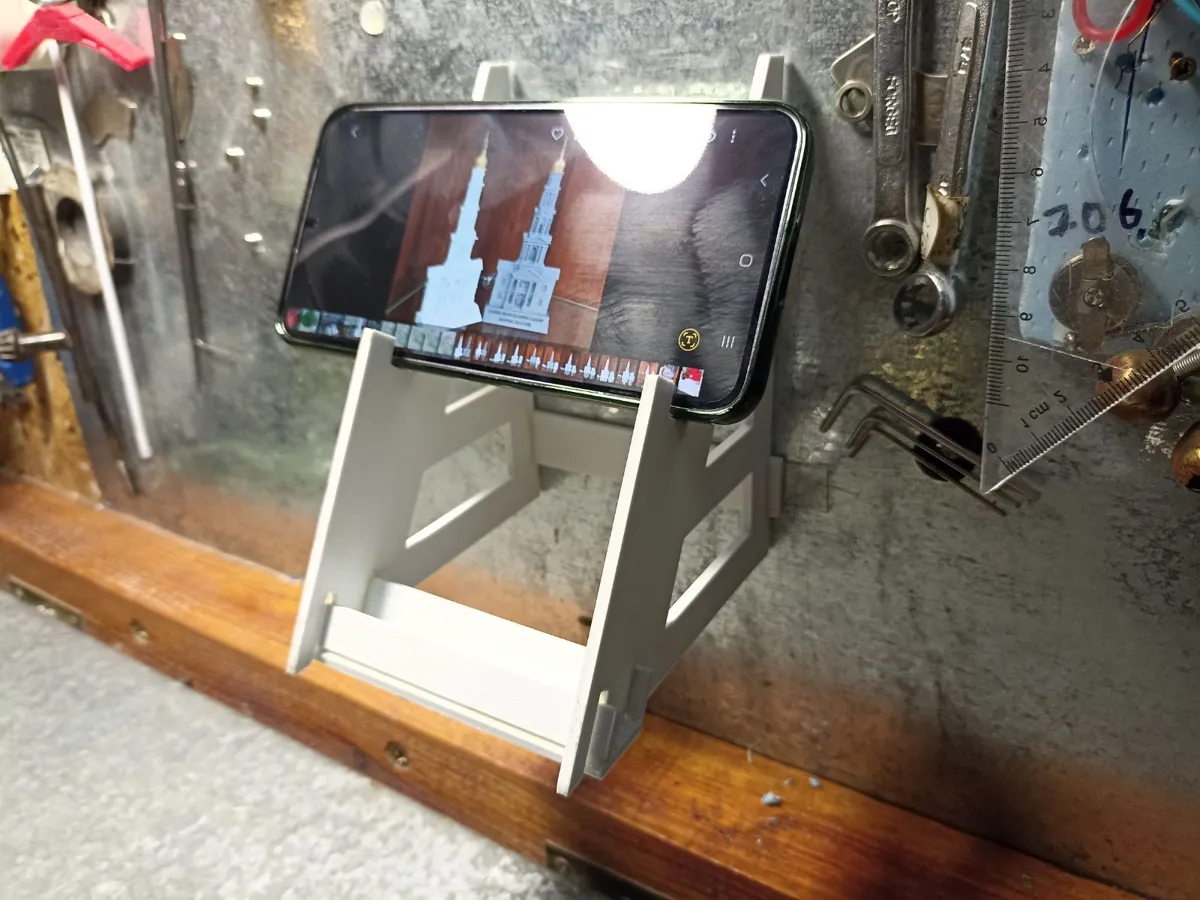 phone stand for the wall, photo 3 of 3 - phone stand for the wall Tools