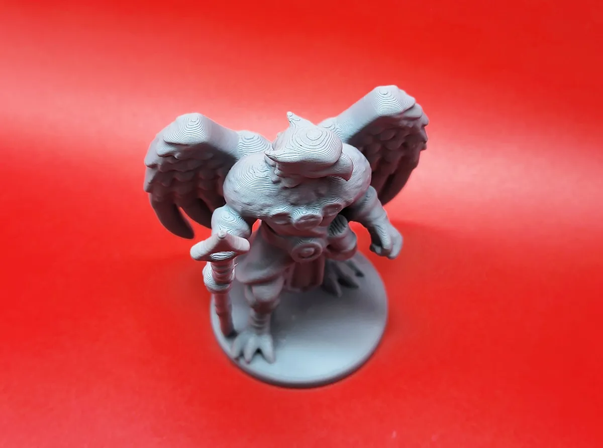 Aarakocra Warrior Miniature, photo 3 of 4 - Aarakocra Warrior Miniature Figurines & Collectibles