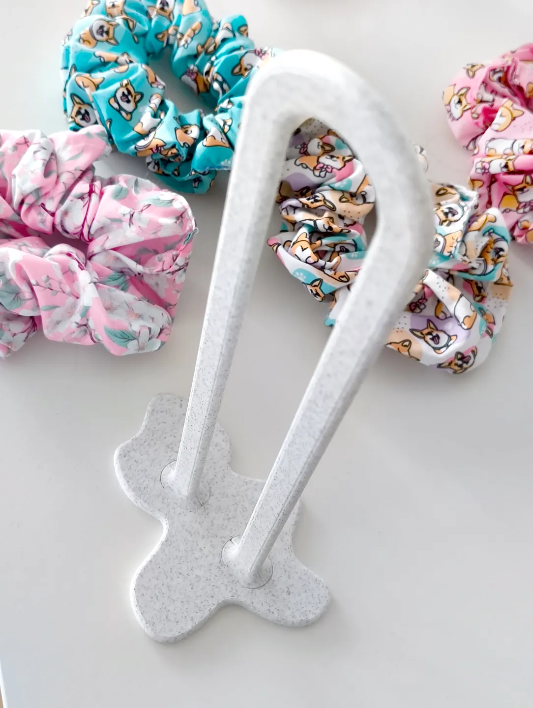 Scrunchie Holder / Stand - Hair tie holder, photo 3 of 4 - Scrunchie Holder / Stand - Hair tie holder Storage & Organisation